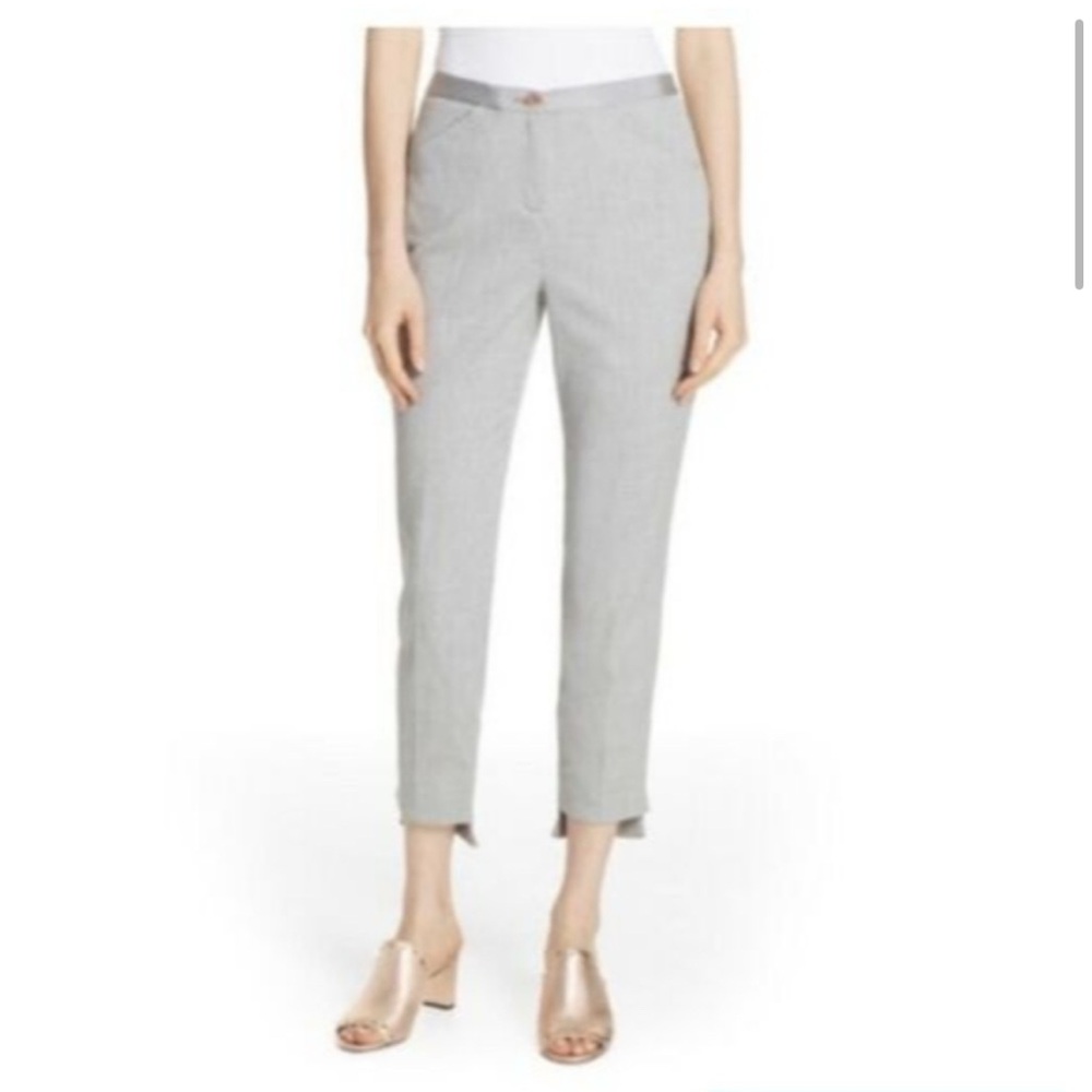 Ted Baker Gray Cropped Ankle Pants